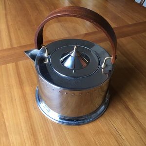 Rare! Bodum kettle wood handle